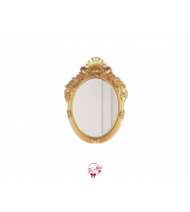 Mirror: Gold Vintage Mirror (Large)