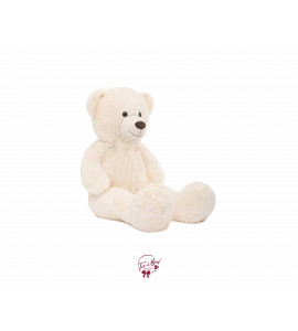 Bear: Plush Cream Bear (4ft Tall)