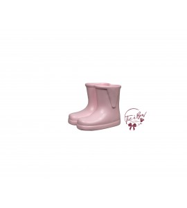 Rain Boots: Mini Baby Pink