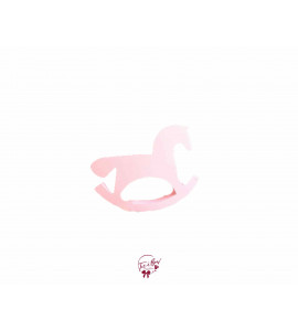 Rocking Horse in Baby Pink