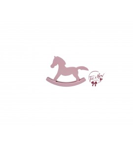 Rocking Horse: Baby Pink