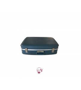 Suitcase: Blue Vintage Suitcase (Small) 