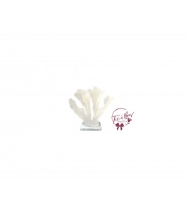 Coral: 8.5 Inches Tall Opaque Standing Coral
