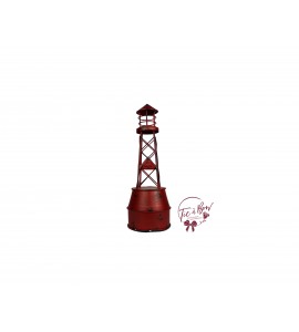 Lighthouse: Distressed Red  