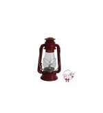Lantern: Red Vintage Oil Lantern 