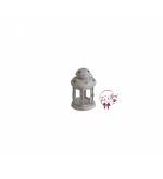Lantern: Mini Beige Rustic Lantern