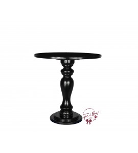 Black Provence Cake Stand: 10in W x 10in H