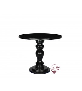 Black Provence Cake Stand: 10in W x 8.5in H