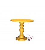 Yellow Provence Cake Stand: 10"W x 8.75"H