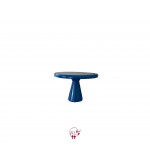 Blue: Royal Blue Hourglass Cake Stand (Short): 8"W x 5"H