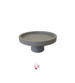 Concrete Cake Stand: 9.75 Inches Wide x 7 Inches Tall 