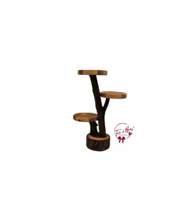 Wood: Tree Branches Cupcake Stand: 10"W x 14"H