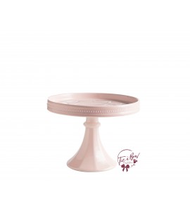 Pink: Baby Pink Rosa Cake Stand: 8.25"W x 7"H