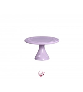 Lavender Silva Cake Stand (Large): 12in W x 6in H