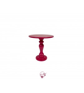 Pink: Fuchsia Provence Cake Stand: 10in W x 10in H