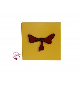 Dr. Seuss Riser: 6 Inches Yellow Bow 