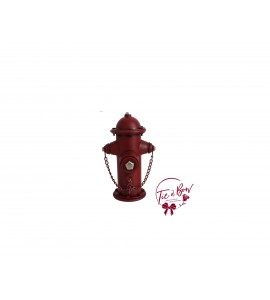 Fire Hydrant: Vintage Red Fire Hydrant 