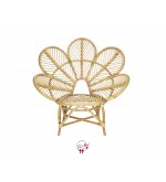 Chair: Flower Rattan Chair 