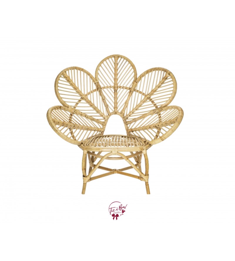 Chair: Flower Rattan Chair 