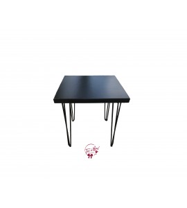 Table: Black Modern Table (Small)