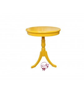 Accent Table: Provence Yellow Accent Table 