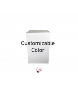 Pedestal: Customizable Color Pedestal Tall 20x20x30