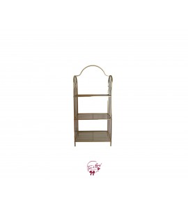 Ladder Shelf: Short Golden Ladder Shelf 