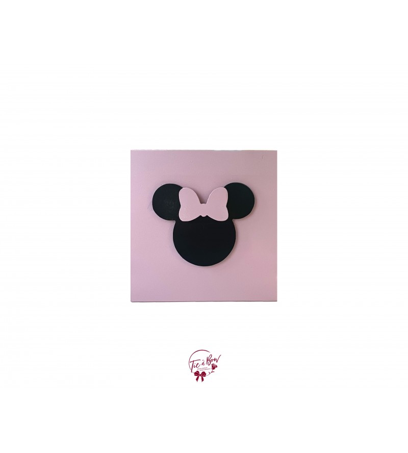 Baby Pink Riser With Minnie's Head 