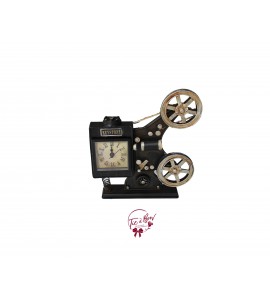 Movie Film Camera Clock 