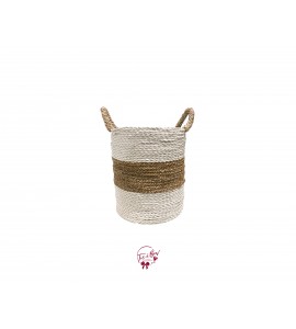 Basket: Seagrass 3 Stripes Basket 