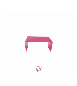 Pink: Hot Pink Acrylic Riser (Medium)