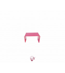 Pink: Hot Pink Acrylic Riser (Small)