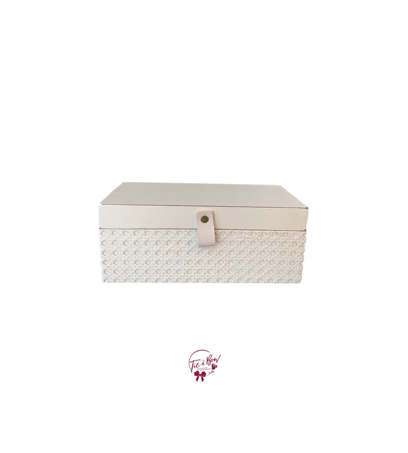 White and Caning Riser Box 