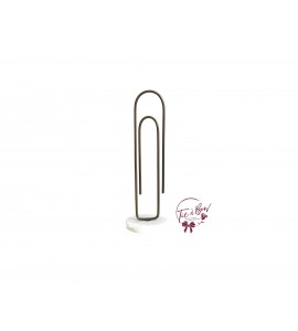 Paperclip: Large Gold With Marble Base 