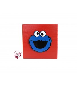 Sesame Street Riser: 6 Inches Red Cookie Monster 