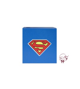 Superhero Riser: 6 Inches Royal Blue Superman