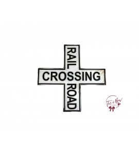 Sign: Rail Crossing 