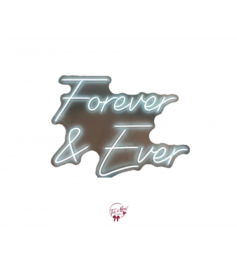 Sign: Forever & Ever Neon Sign
