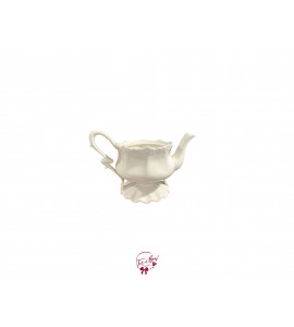 Tea Pot With Flower Details - NO LID