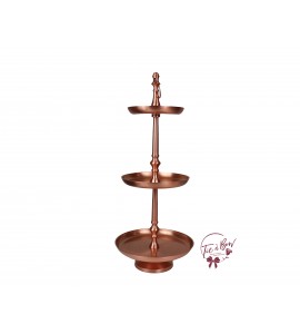 Rose Gold: Rose Gold 3 Tier Tray