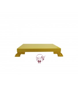Yellow: Yellow Square Footed Tray