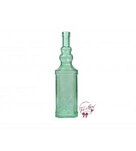 Green Bottle: Mint Green Vintage Bottle
