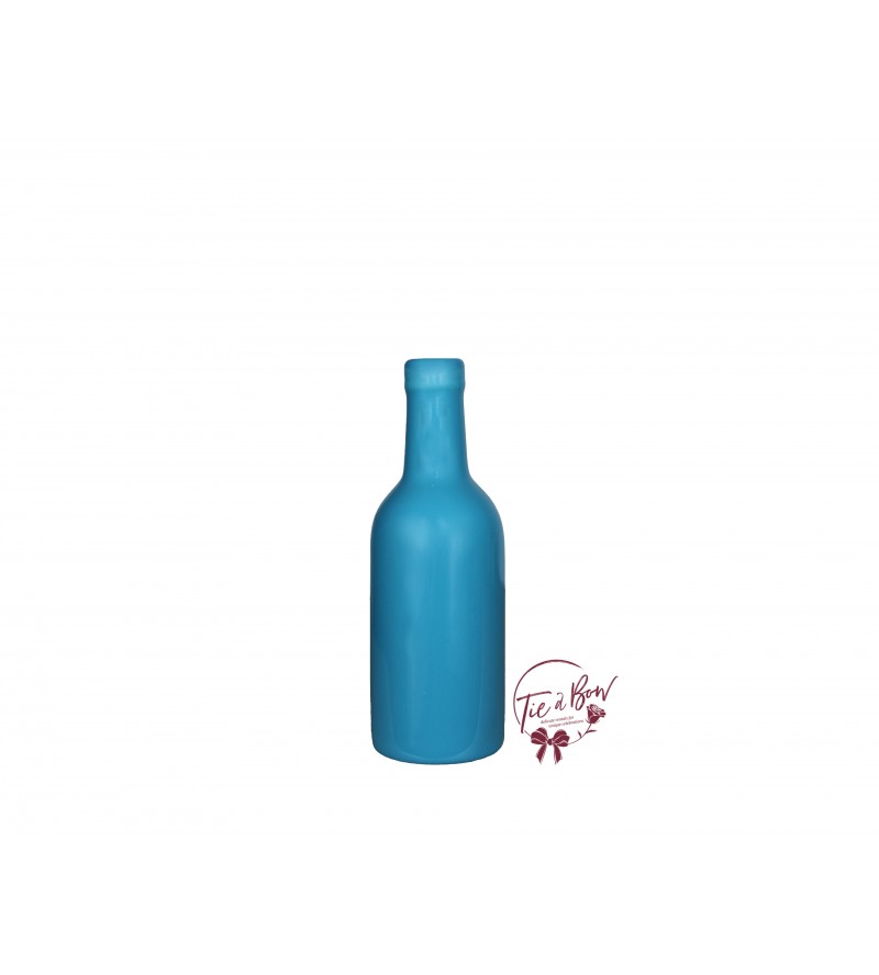 Blue Bottle: Olympic Blue Wine Bottle