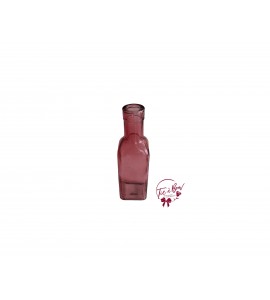 Pink Bottle: Square Pink Bottle 