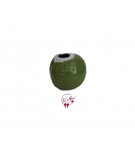 Green Vase: Fresh Coconut  Vase