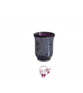 Purple Vase: Purple Mosaic Vase 