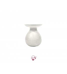 White Collar Vase 